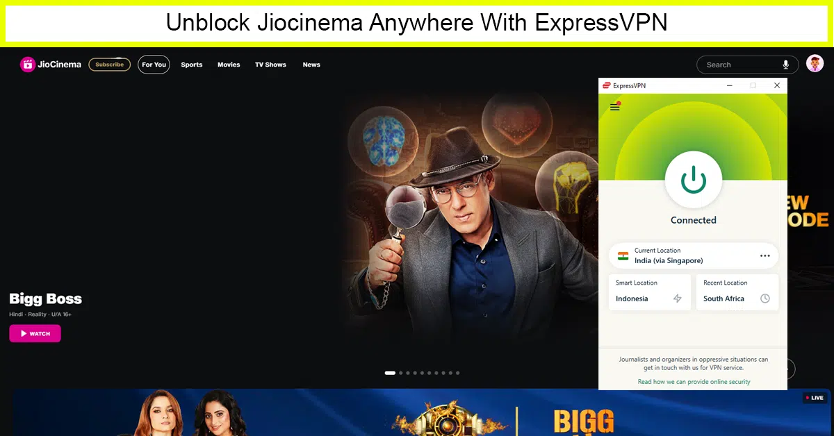 ExpressVPN – #1 VPN to Watch JioCinema in the UAE